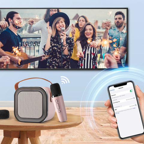 SingStar - Mini Karaoke System mit Drahtlosen Mikrofonen