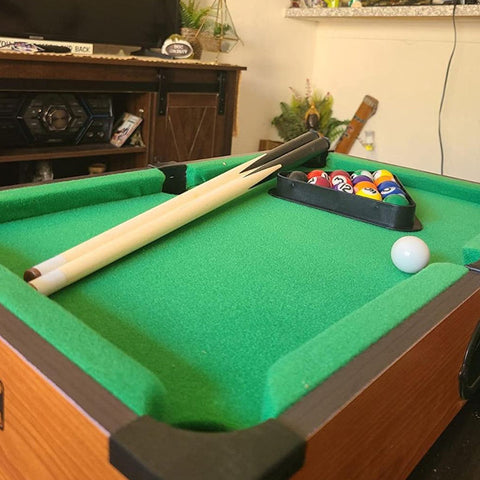 Kompakte Tischbillard - Für endlosen Spielspaß