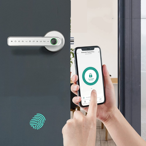 Smart Türknopf mit Fingerabdruck - Sicherheit und Komfort in Einem