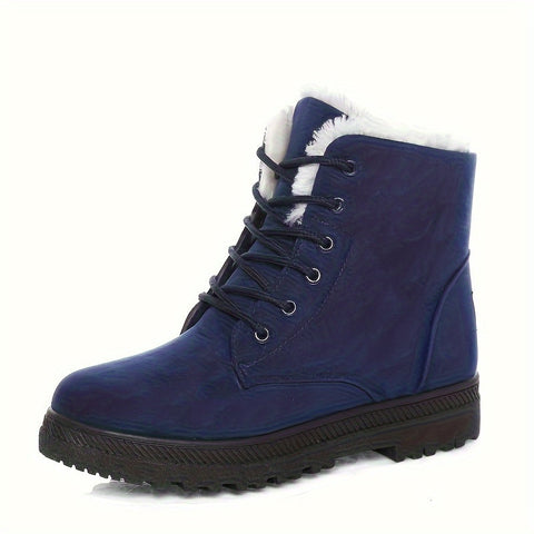 Damen Stilvolle Winter Stiefeletten - Halte deine Füße Warm und Bequem