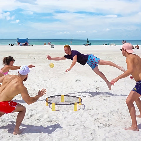 Dynamisches Mini-Volleyballnetz – Kompakt und Für Jeden Spielort