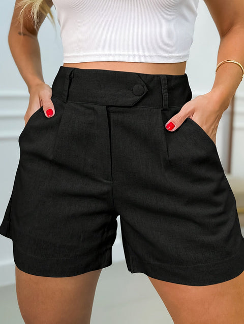 Elegante Hochtaillierte Shorts – Komfort und Stil in Einem