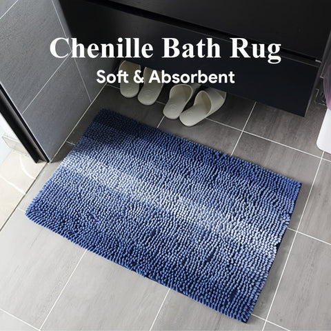 Chenille Badmatte – Luxus und Komfort für Badezimmer und Eingangsbereich