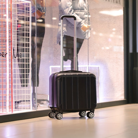 Stylischer 18-Zoll Koffer – Flugzeug Kabinenkoffer mit geräuschlosen Spinner-Rädern und robuster Konstruktion