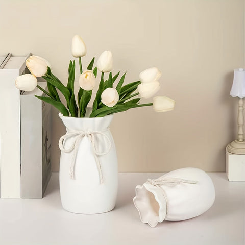 Bohemian Geometrische Dekorative Vase – Ideal für Frühling und Ostern Dekorationen
