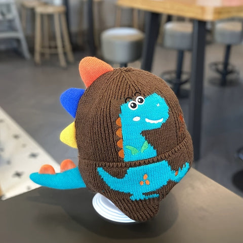 Dino Wintermütze für Kinder - Für Verspielte Wärme