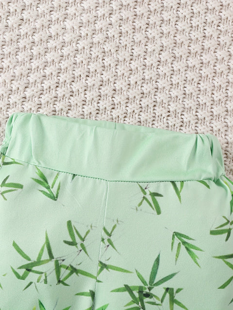 Süßes Baby Panda Set – Overall, Hose und Mütze für Abenteuer im Freien