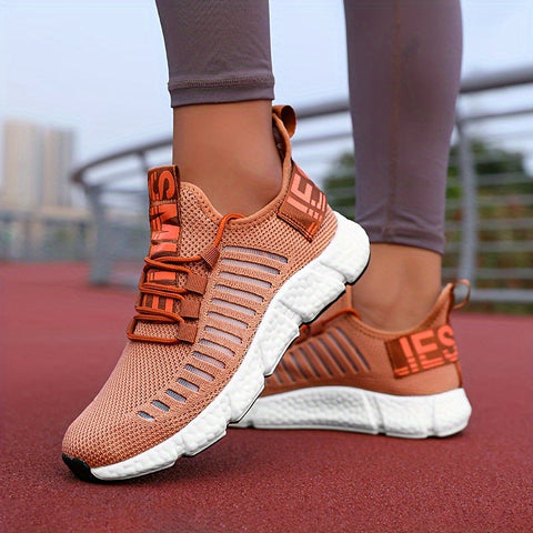 Atmungsaktive Strick-Plattform-Sneaker für Damen – Bequem und Trendy