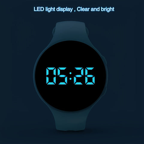 LED Digitaler Schrittzähler Uhr mit Vibrationsalarm – Fitness Tracker für Kinder