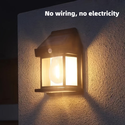 SunnyLight Wandleuchte – Für intelligente Außenbeleuchtung