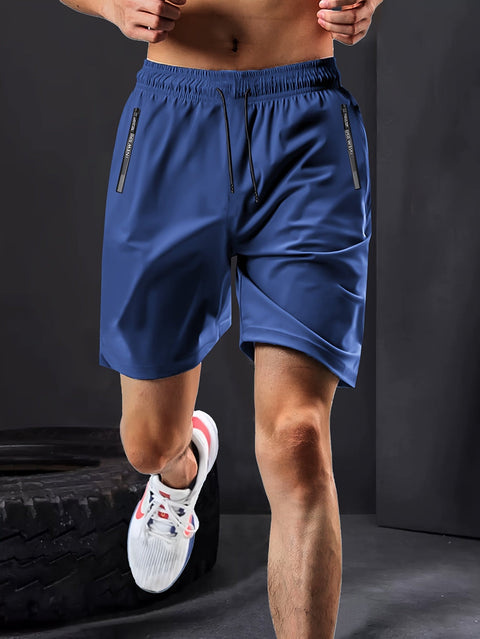 Atmende Sportshorts mit Reißverschlusstaschen – Flexibel und Komfortabel für Outdoor-Aktivitäten