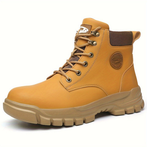 Robuste Sicherheitsarbeitsstiefel mit Stahlkappen – Langlebig und Komfortabel für Arbeit und Industrie
