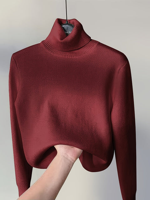 Thermischer Rollkragenpullover - Bequem und Warm für Kalte Tage