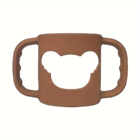SnuggleGrip Silikonflaschenhalter für Babys – Weich & Flexibel