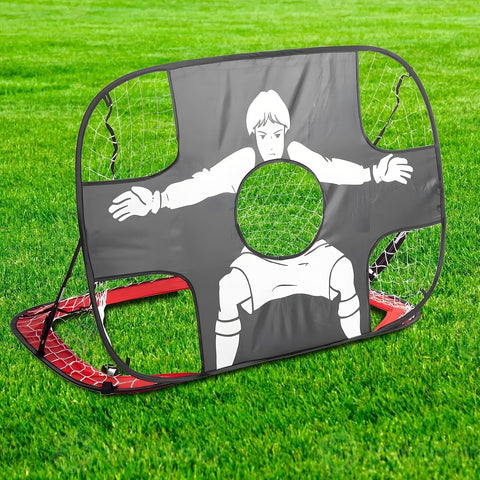 2-in-1 Faltbares Fußballtor – Ideal für Training und Spaß im Freien