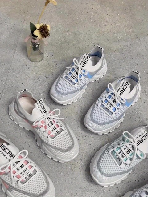 Damen Freizeit Sneakers - Flexibel und Atmungsaktiv für Jeden Tag