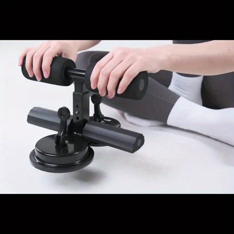 Verstellbarer Sit-Up-Assistent mit Doppel-Saugnäpfen – Ideal für Home Fitness und Core Training