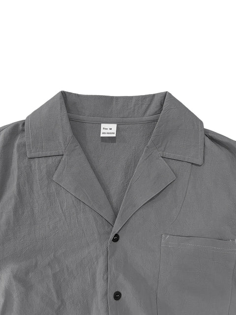 BreezeWear Herren Leinen Set – Luftig und Stilvoll für den Sommer