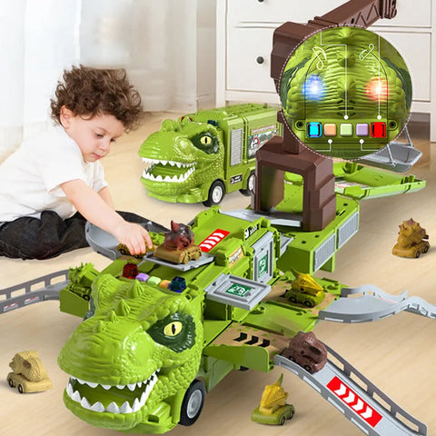 Dino Transport Abenteuer - Für kreativen Spielspaß