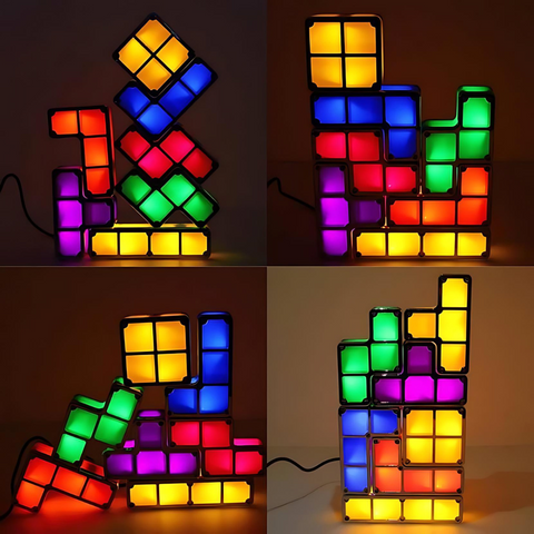Bloklight Retro Stimmungslicht – Einzigartiger Stil und warme Atmosphäre