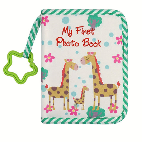Giraffen-Themen Fotoalbum – Nachhaltiges Erinnerungsbuch für die ersten Fotos deines Babys