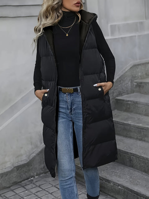 Eva Puffy Weste - Stilvoll und Warm für Damen im Herbst und Winter