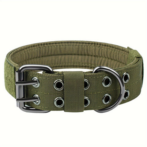 Verstellbare Nylon-Hundehalsband – Komfort und Kontrolle für große Hunde