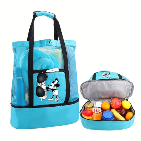 Mickey Mouse Strandtasche – Leicht und Praktisch mit Doppellage für Extra Schutz