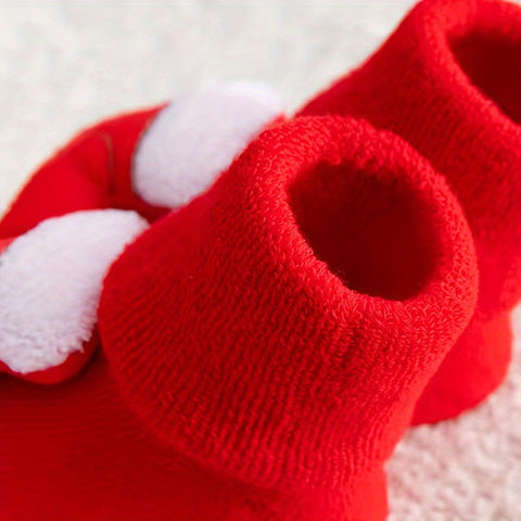 Süße Weihnachtsbaby-Söckchen - Für Warme Füßchen