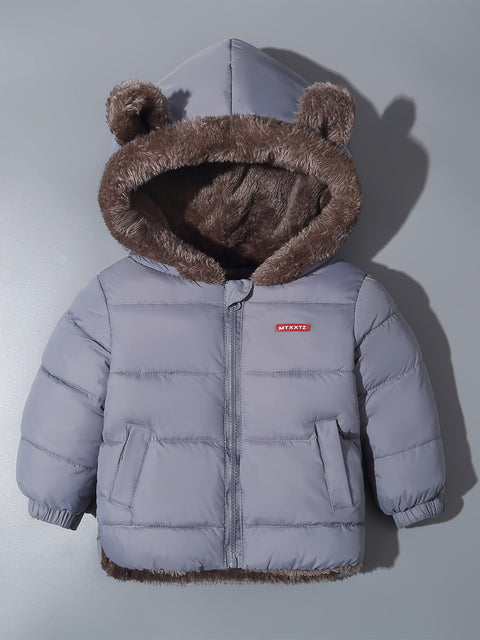 Bärenknuffel Winterjacke - Für abenteuerlustige Kinder