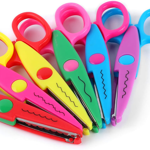 Bunte Kreative Scheren Set – Dekorative Ränder für Handwerk und DIY