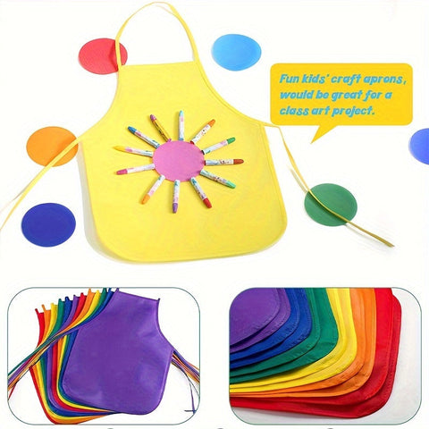 Bunte Kinderschürzen Set – Perfekt für kreative Projekte