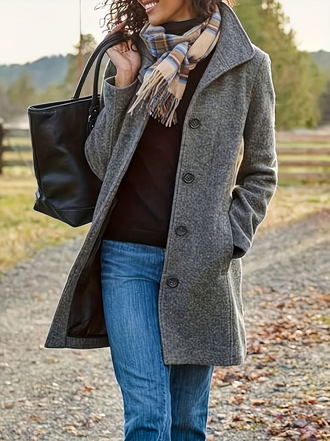Elara Fleecejacke - Elegant und Warm für Damen im Herbst und Winter