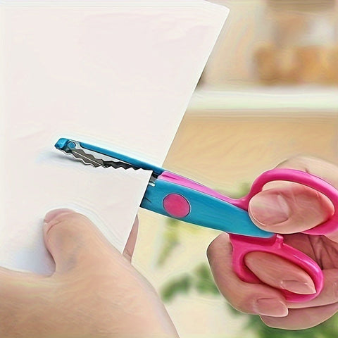 Bunte Kreative Scheren Set – Dekorative Ränder für Handwerk und DIY