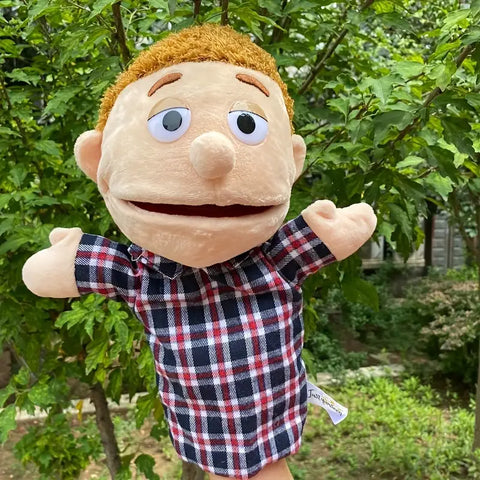 Lila Schattige Handpuppe - Kreatives Spielzeug für Kinder