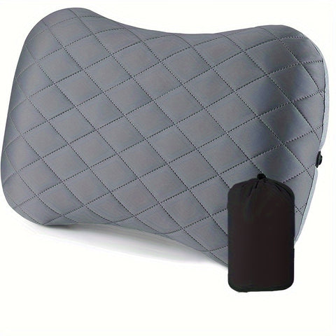 Ergonomisches Aufblasbares Campingkissen – Ideal für Nacken- und Lendenwirbelstütze beim Wandern und Campen