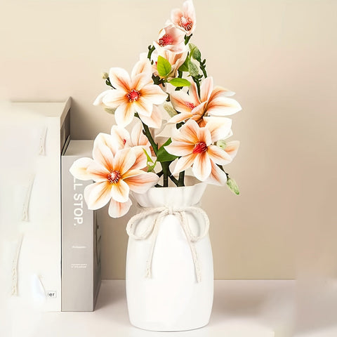 Bohemian Geometrische Dekorative Vase – Ideal für Frühling und Ostern Dekorationen