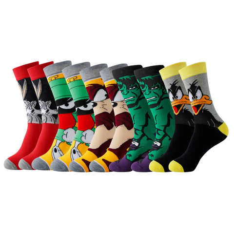 Cartoon Socken Set - Komfort und Stil mit Deinen Lieblingscharakteren
