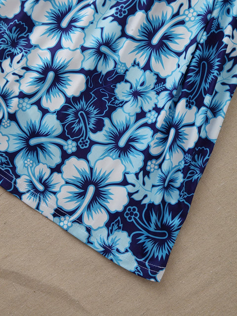 Bohemian Blumen Smock Tube Kleid – Fröhlich und Bequem für Sommerausflüge