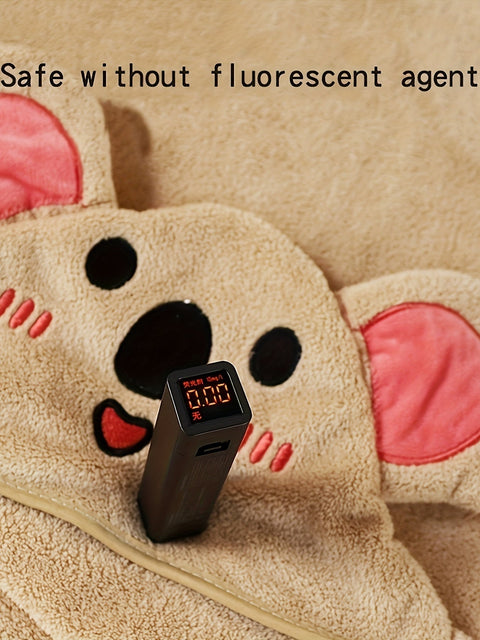 SnuggleSoft Baby Kapuzenhandtuch – Schnell trocknend & Ultra weich