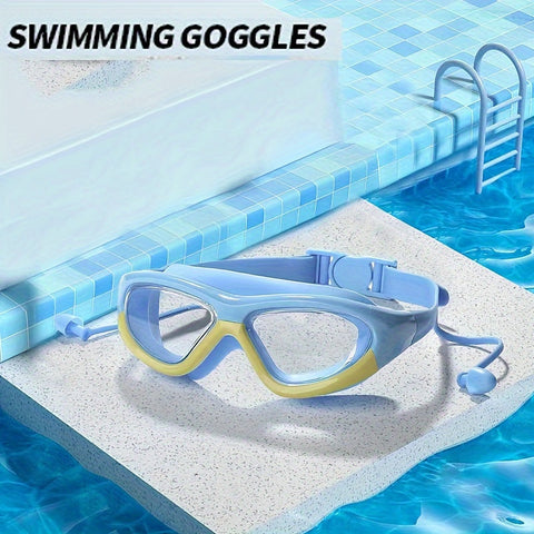Meerjungfrau Schwimmbrille und Badekappe Set für Kinder – Komfort & Verspielter Schutz im Wasser