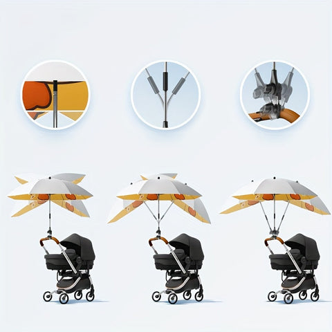 SafeShade Trolley-Regenschirm – Stabil und Funktional