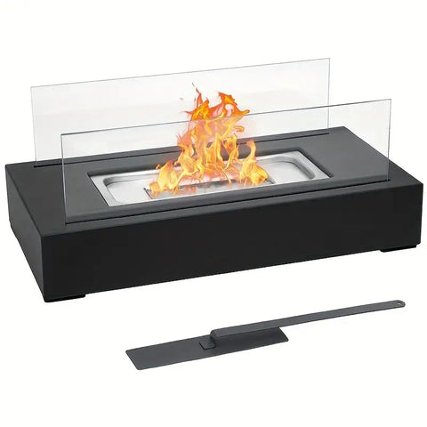 Serene Flame Luxe Feuerstelle – Schaffe Magische Abende mit Feuer und Stil