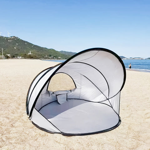 Schnelles Pop-Up Strandzelt – Einfach Aufzustellen und Schutz für Alle