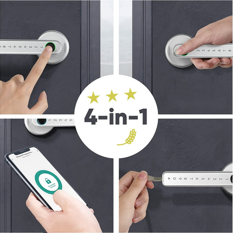 Smart Türknopf mit Fingerabdruck - Sicherheit und Komfort in Einem