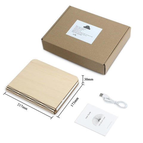 BookGlow LED-Lampe - Beleuchtung, die Form gibt