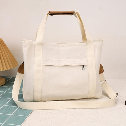 ComfortCarry Damen Tote Tasche – Leichtgewicht mit Abnehmbarem Band und Viel Stauraum