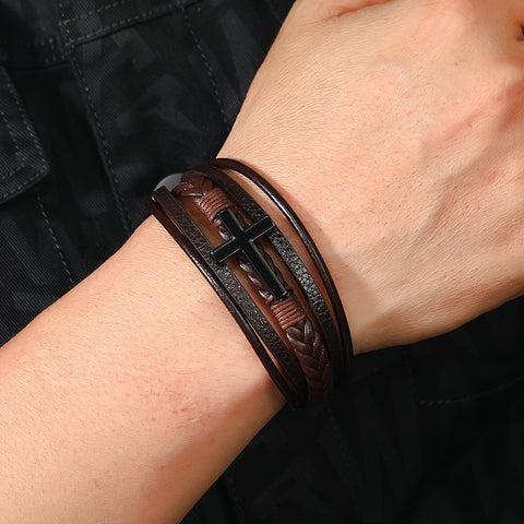Spirituelle Lederarmband - Für den modernen Mann