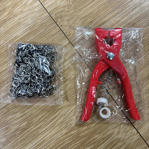 Snap Kits Set – Praktische Druckknöpfe für Kleidung und DIY-Handarbeiten