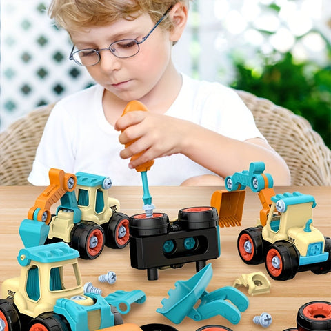DIY Lkw-Bausatz - Kreatives Spielzeug für Kinder